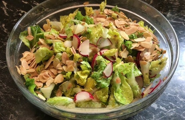 SALAD HẠNH NHÂN (Phần)